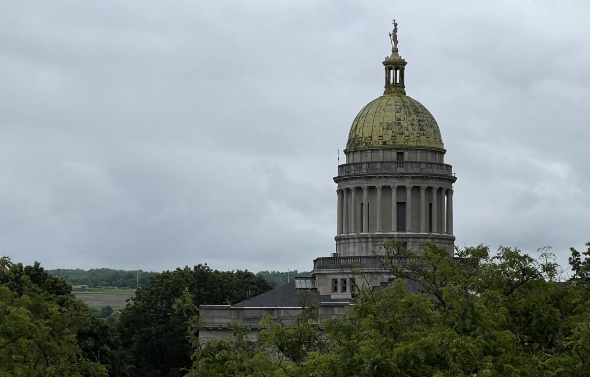 Cortland County Courthouse from rooftop of Cortland City Hall