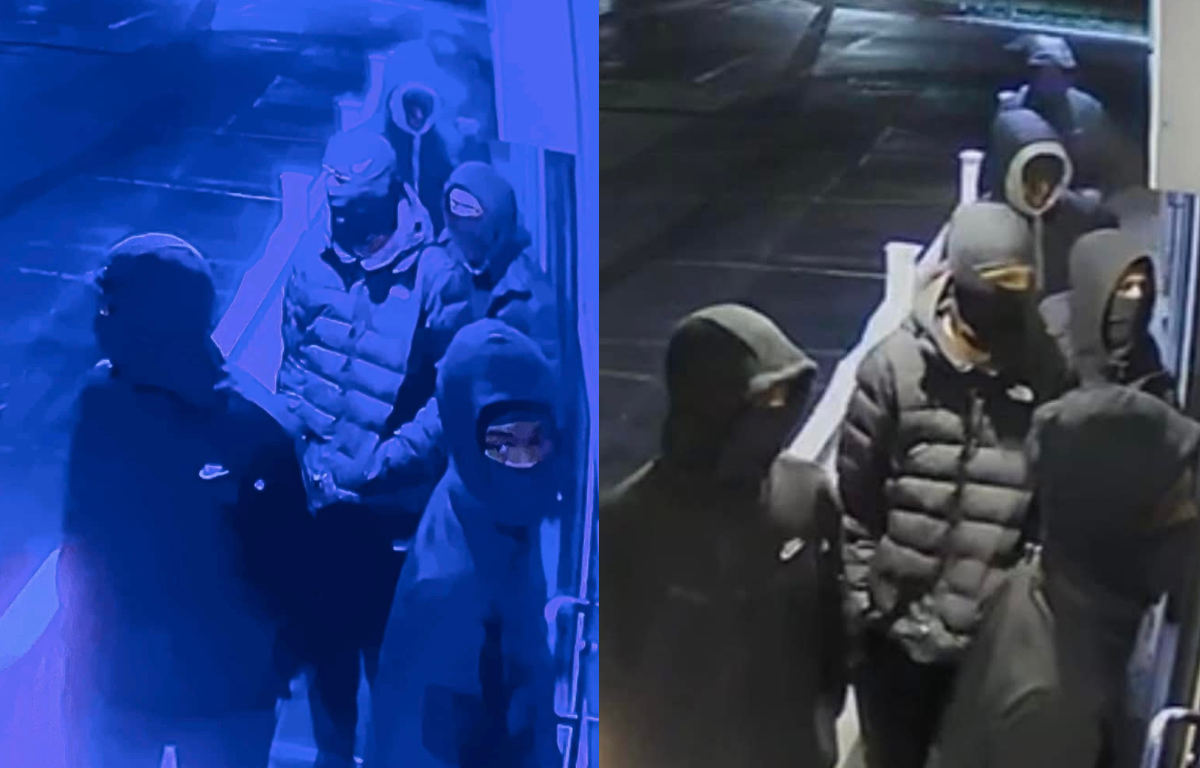 Security stills from 11-25-24 burglary investigation in Cortland