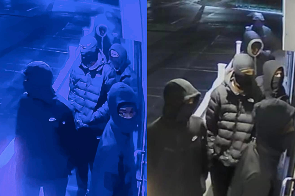 Security stills from 11-25-24 burglary investigation in Cortland