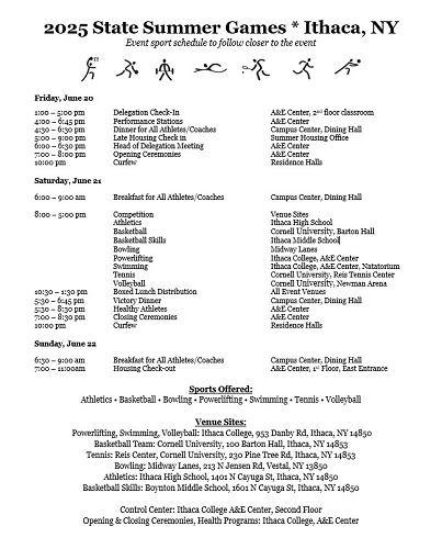Special Olympics New York to return to Ithaca for Summer Games ...