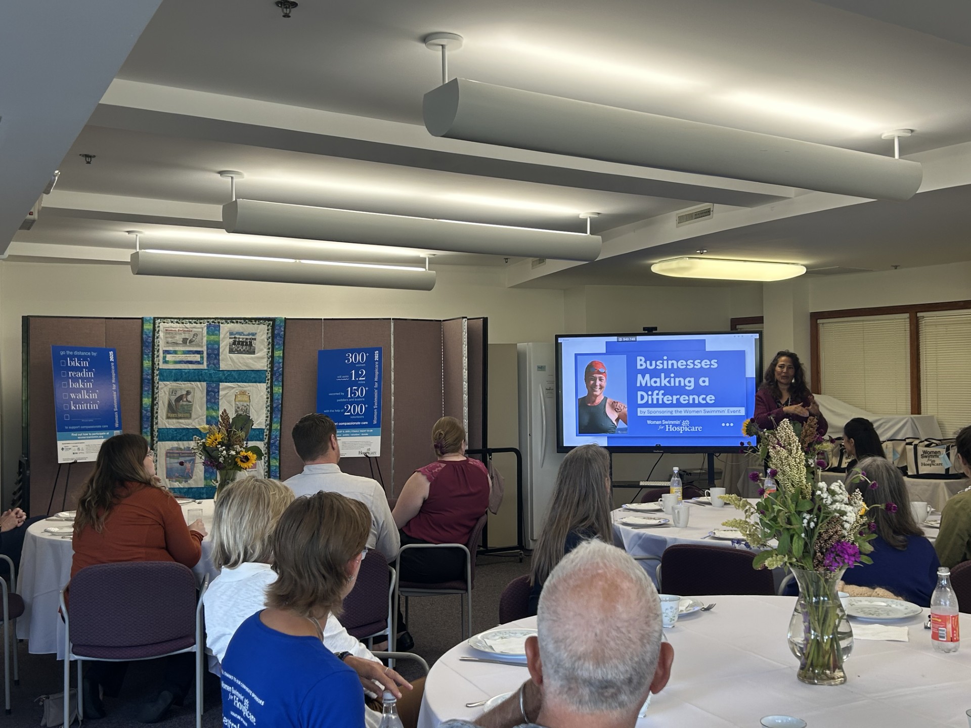 Women Swimmin’ for Hospicare thanks donors, announces next year’s date